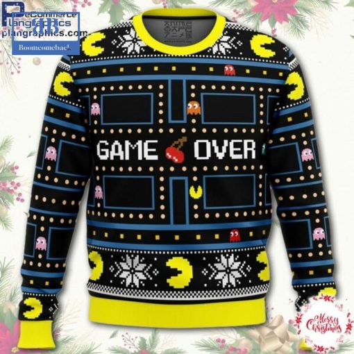 Pac-Man Game Over Ugly Christmas Sweater