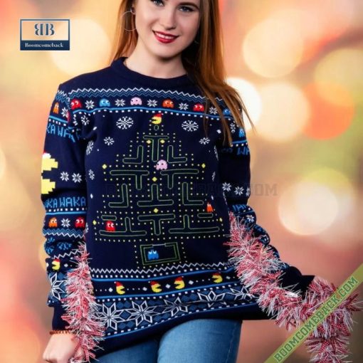 Pac Man Nintendo Ugly Christmas Sweater