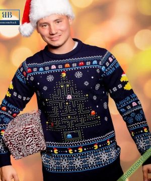 Pac Man Nintendo Ugly Christmas Sweater