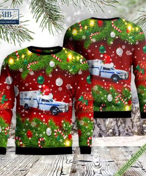 Pahrump, Nevada, Nye County Emergency Medical Services Ugly Christmas Sweater