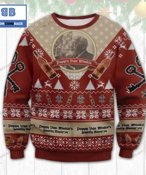 Pappy Van Winkle’s Family Reserve Whiskey Christmas Ugly Sweater