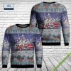 Ohio Oberlin Fire Department Ugly Christmas Sweater