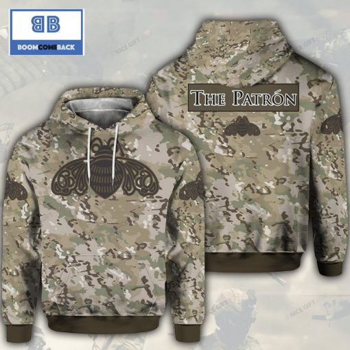 Patron Camouflage 3D Hoodie