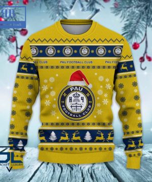 Pau FC Santa Hat Ugly Christmas Sweater