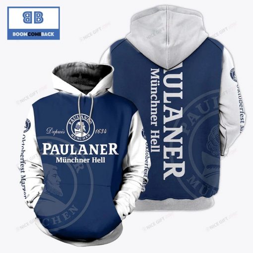 Paulaner Munchner Hell 1634 3D Hoodie ver 2