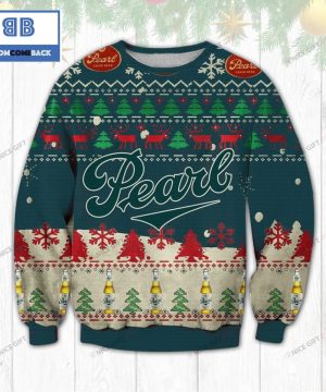 Pearl Beer Christmas Ugly Sweater