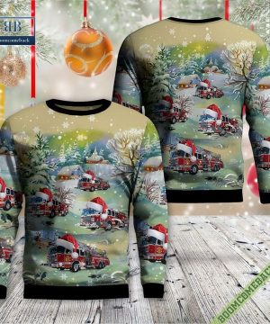 Pennsylvania, Sellersville Fire Department Ugly Christmas Sweater