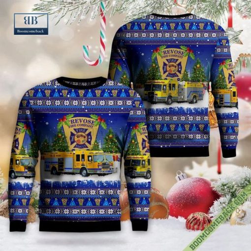 Pennsylvania, Trevose Fire Company Ugly Christmas Sweater