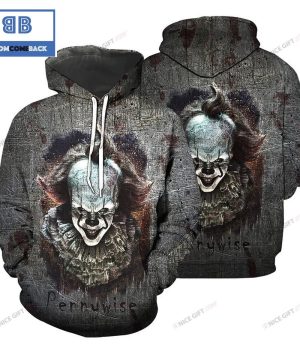 Pennywise IT Movie Halloween 3D Hoodie ver 1