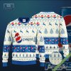 Pabst Blue Ribbon Santa Hat Christmas Ugly Christmas Sweater Hoodie Zip Hoodie Bomber Jacket