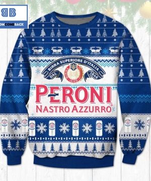 Peroni Nastro Azzurro Christmas Ugly Sweater