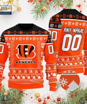 Personalized Cincinnati Bengals Unisex Ugly Sweater