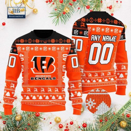 Personalized Cincinnati Bengals Unisex Ugly Sweater