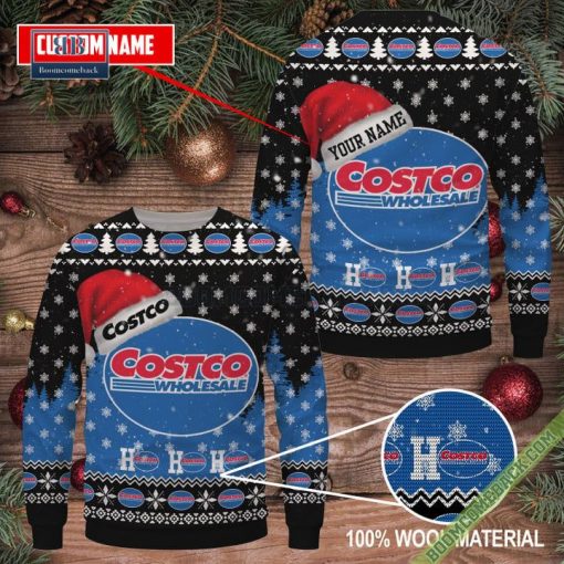 Personalized Costco Wholesale Ho Ho Ho Ugly Christmas Sweater