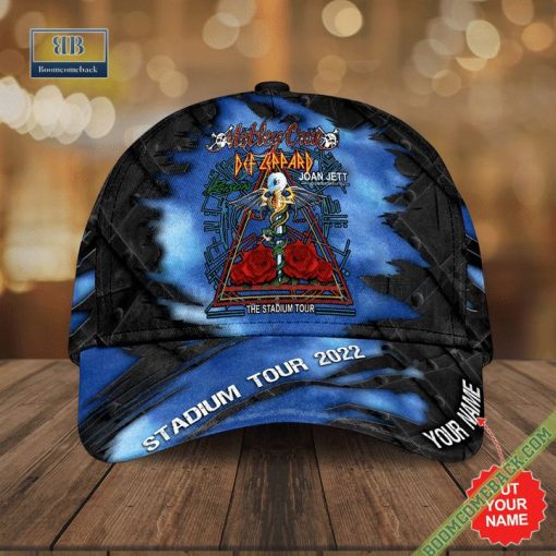 Personalized Famous Rock Bands Stadium Tour 2022 Tie Die Classic Cap