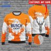 Personalized Name Busch Light Ver 2 Ugly Christmas Sweater