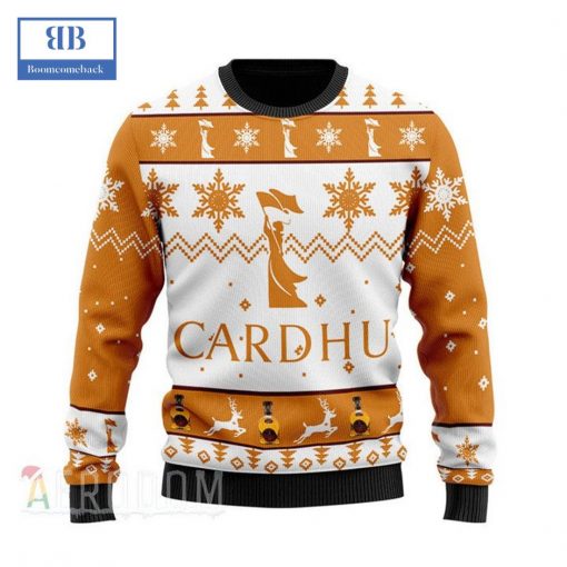 Personalized Name Cardhu Ugly Christmas Sweater