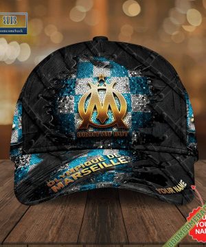 Personalized Olympique De Marseille Stained Glass Classic Cap