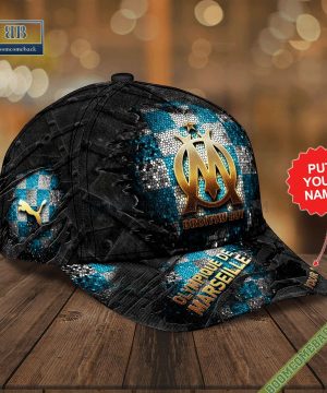 Personalized Olympique De Marseille Stained Glass Classic Cap