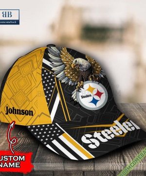 Personalized Pittsburgh Steelers Eagle Classic Cap