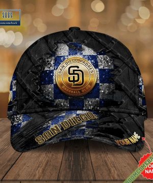 Personalized San Diego Padres Stained Glass Classic Cap