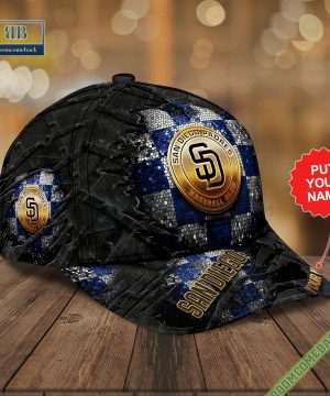 Personalized San Diego Padres Stained Glass Classic Cap