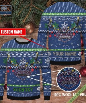 Personalized Scentsy Company Christmas Ugly Sweater