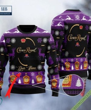 Personalized Sweety Crown Royal Christmas Ugly Sweater