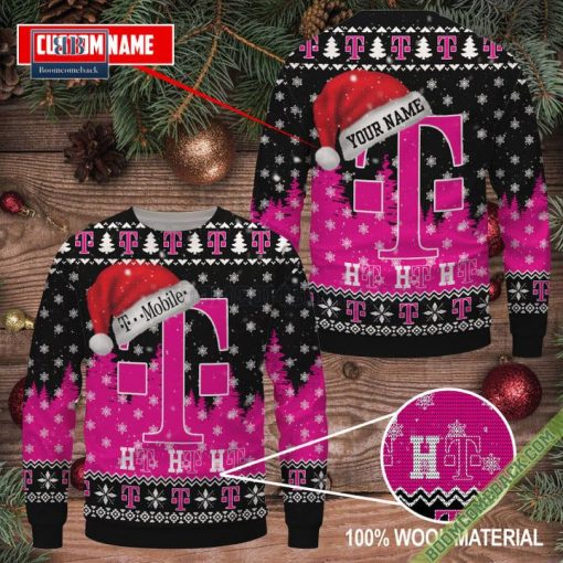 Personalized T-Mobile Ho Ho Ho Ugly Sweater