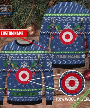 Personalized Target Corporation Christmas Ugly Sweater