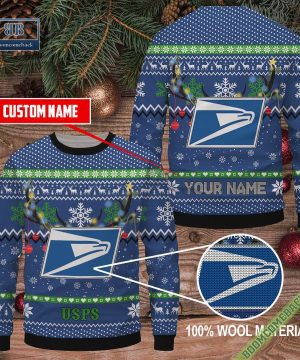 Personalized UPS Christmas Ugly Sweater