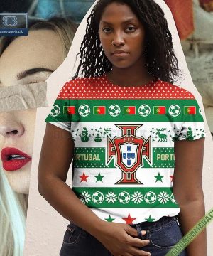 personalized world cup 2022 portugal soccer ugly christmas 3d sweater 5 qsdHz