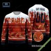 Pesonalized Cincinnati Bengals Snow Custom Name And Number Ugly Christmas Sweater