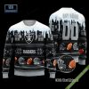 Pesonalized Kansas City Chiefs Snow Custom Name And Number Ugly Christmas Sweater