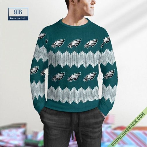 Philadelphia Eagles Christmas Knitted Sweater