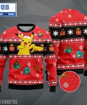 Pikachu Pokemon Woolen Ugly Christmas Sweater