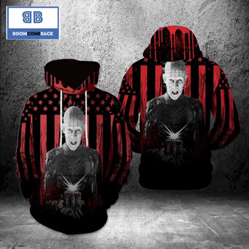 Pinhead Halloween 3D Hoodie