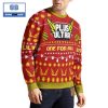 Ram Re Zero Anime Christmas Custom Knitted 3D Sweater