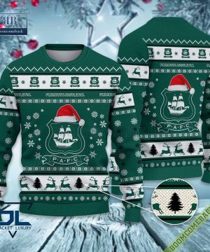 Plymouth Argyle FC Trending Ugly Christmas Sweater