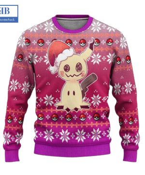 Pokemon Mimikyu Ugly Christmas Sweater