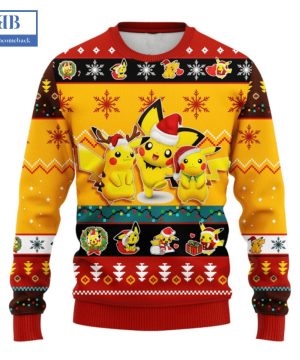 Pokemon Pikachu Ver 2 Ugly Christmas Sweater