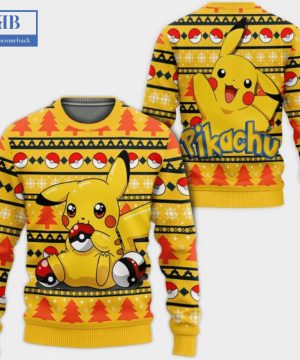 Pokemon Pikachu Ver 3 Ugly Christmas Sweater