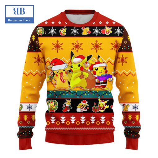 Pokemon Pikachu Ver 5 Ugly Christmas Sweater