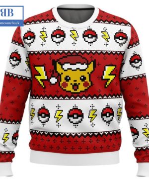 pokemon pikachu ver 6 ugly christmas sweater 3 6GiHE