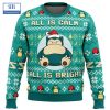 Pokemon Snorlax Santa Hat Ugly Christmas Sweater