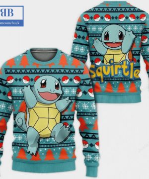 Pokemon Squirtle Ver 1 Ugly Christmas Sweater