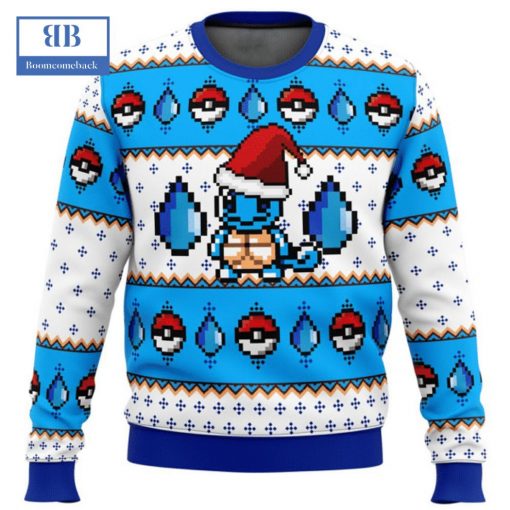 Pokemon Squirtle Ver 2 Ugly Christmas Sweater