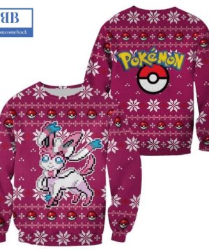 Pokemon Sylveon Ver 2 Ugly Christmas Sweater