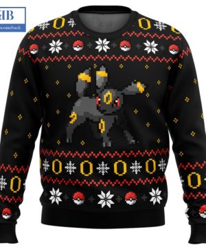 Pokemon Umbreon Ugly Christmas Sweater