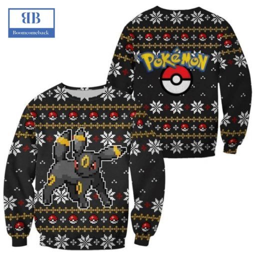 Pokemon Umbreon Ver 3 Ugly Christmas Sweater